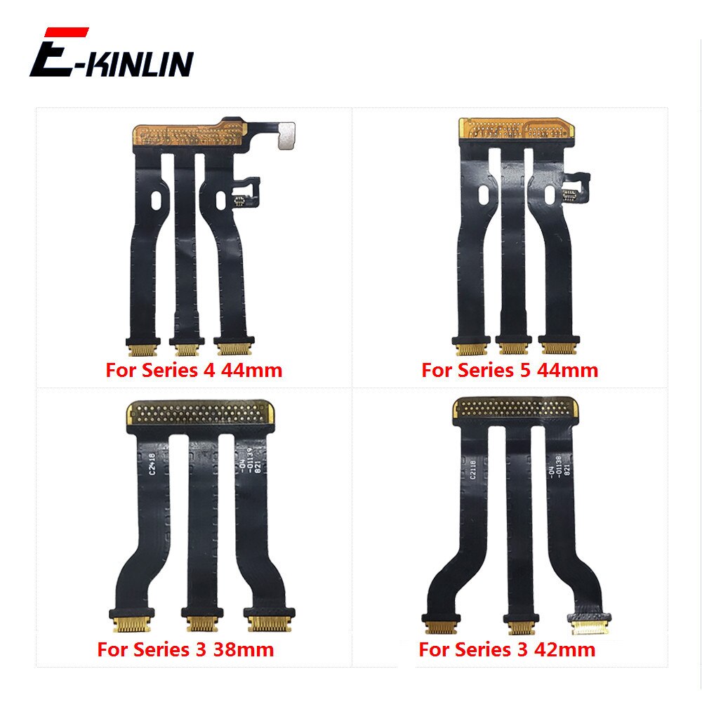 PiÃ¨ce de rÃ©paration de ruban de cÃ¢ble flexible de connecteur de carte mÃ¨re d'affichage LCD pour la sÃ©rie de montre Apple 1 2 3 4 5 38mm 42mm 40mm 44mm