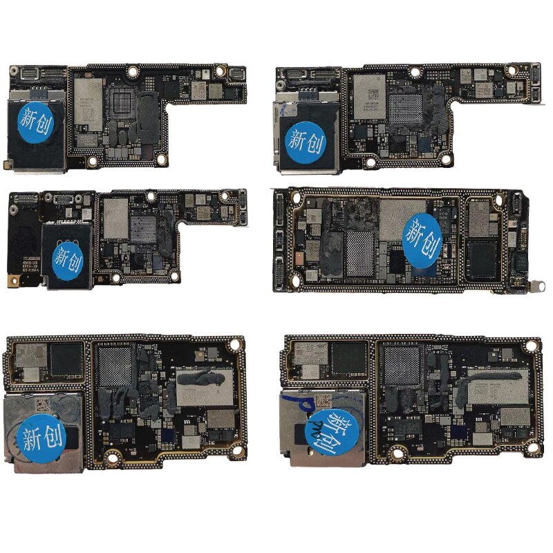Carte mÃ¨re pour iPhone 11Promax, 11Pro, Xsmax, XR, X, haut et bas, avec Ã©change, conservation des donnÃ©es, identification, carte mÃ¨re, retrait CPU, Nand, wi-fi, CNC