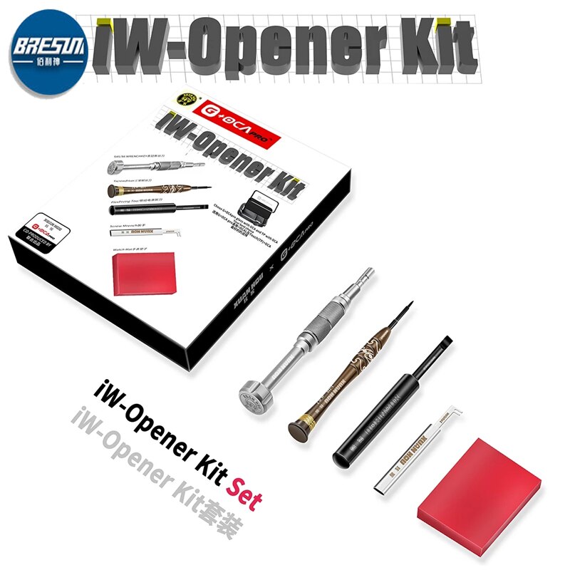 XUANHOU â Kit d'ouverture iw-outil de rÃ©paration de dÃ©montage de montre pour Apple Watch S6 S5 S4 S3 S2 batterie de remplacement outils de levier de couverture arriÃ¨re