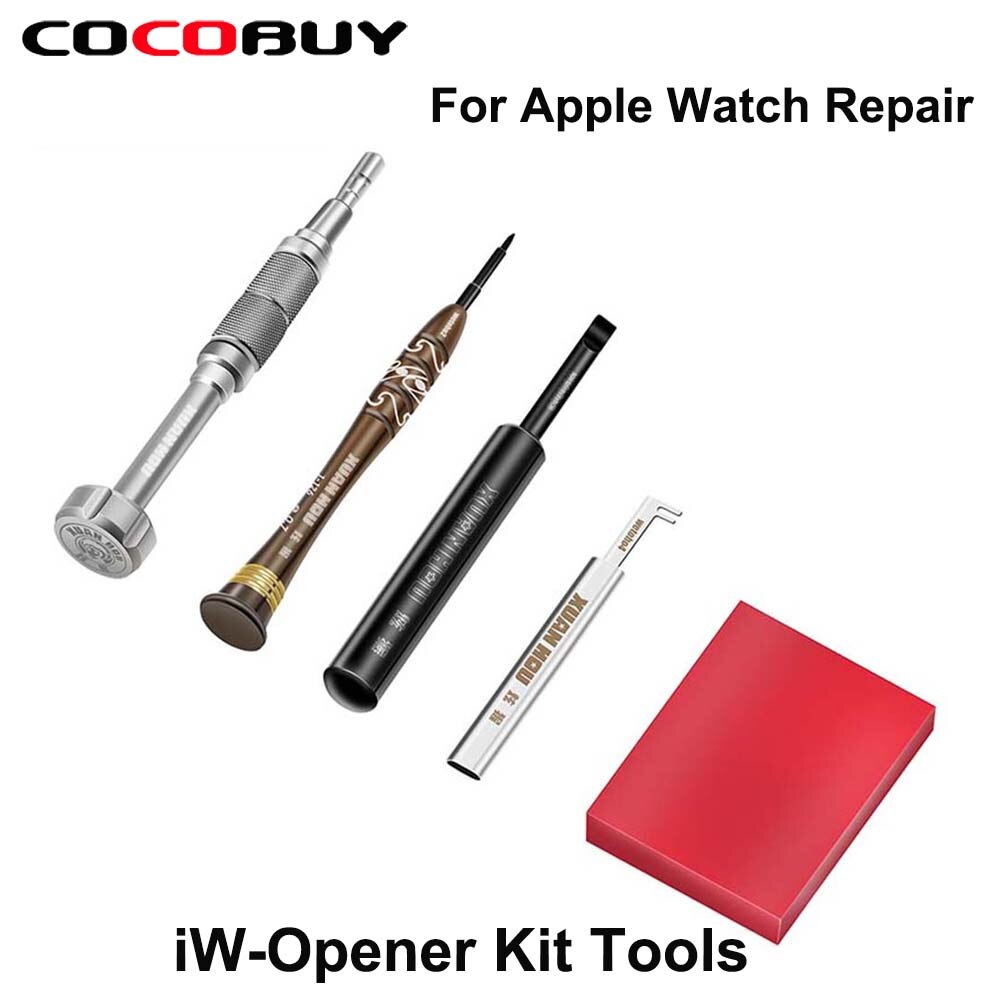 IW â Kit d'ouverture de montre, outil de dÃ©montage pour Apple Watch S6 S5 S4 S3 S2 Ã©cran LCD batterie cÃ¢ble flexible outils de rÃ©paration